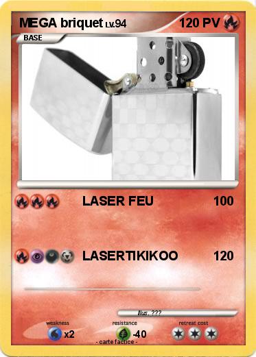Pokemon MEGA briquet