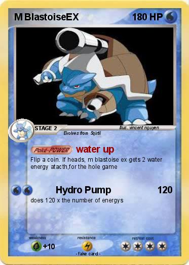 Pokemon M BlastoiseEX