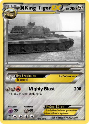 Pokemon King Tiger