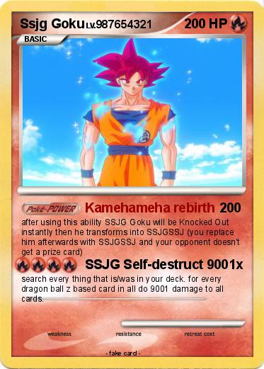 Pokemon Ssjg Goku