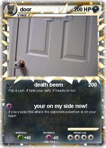 Pokemon door