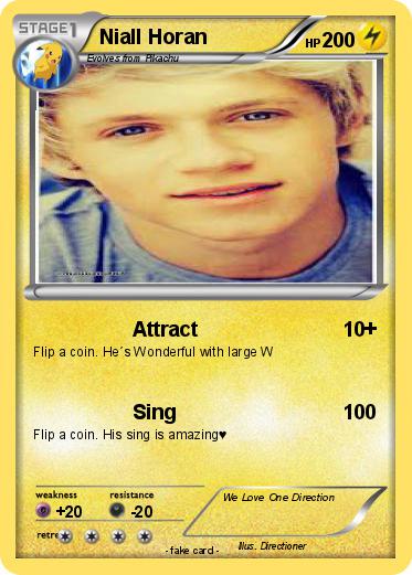 Pokemon Niall Horan