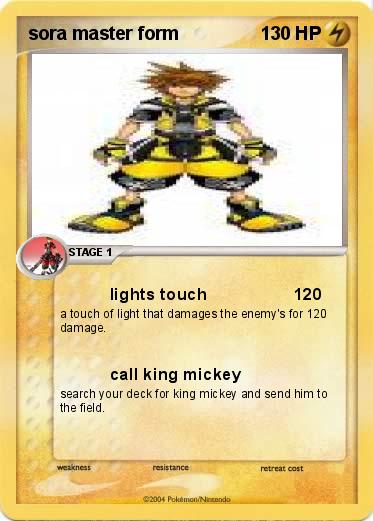 Pokemon sora master form