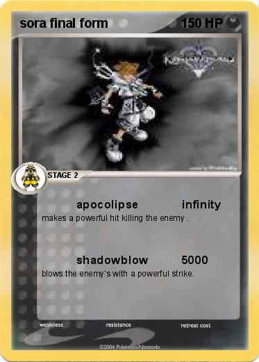 Pokemon sora final form