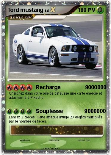 Pokemon ford mustang