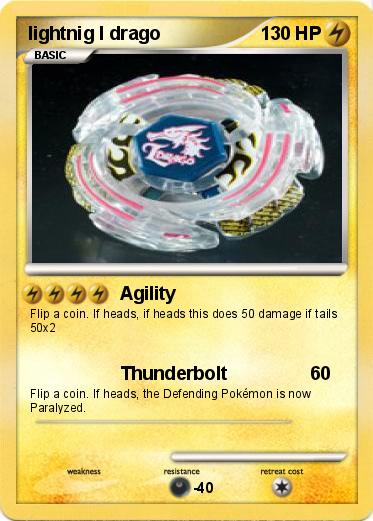 Pokemon lightnig l drago