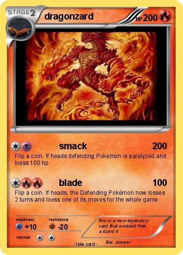 Pokemon dragonzard