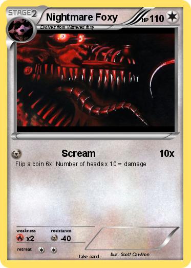 Pokemon Nightmare Foxy