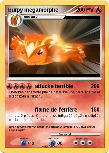 Pokemon burpy megamorphe