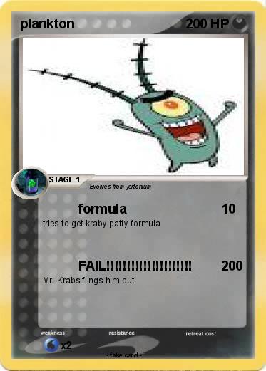 Pokemon plankton