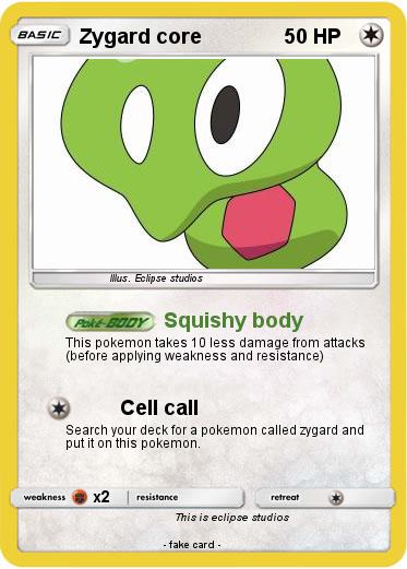 Pokemon Zygard core