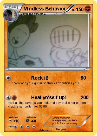 Pokemon Mindless Behavior