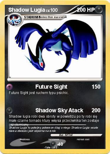 Pokemon Shadow Lugia