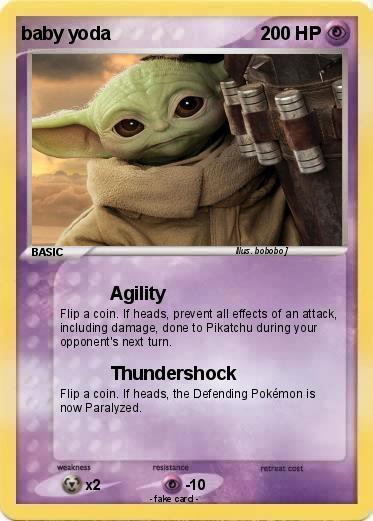 Pokemon baby yoda