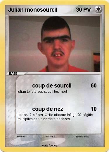 Pokemon Julian monosourcil