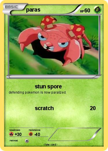 Pokemon paras