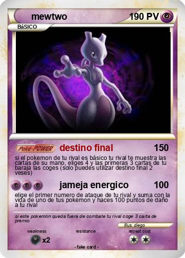 Pokemon mewtwo