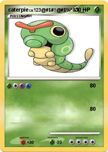 Pokemon caterpie