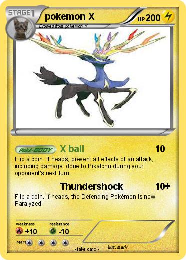 Pokemon pokemon X