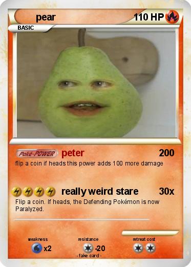 Pokemon pear