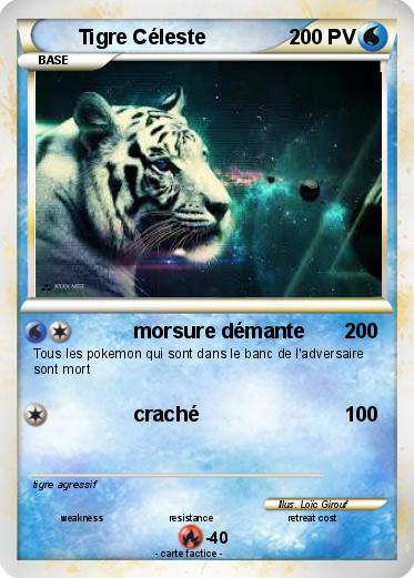 Pokemon Tigre Céleste
