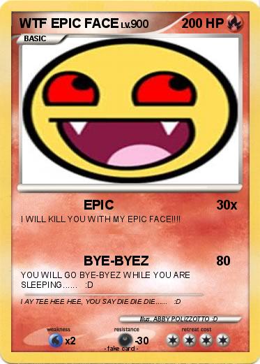 Pokemon WTF EPIC FACE