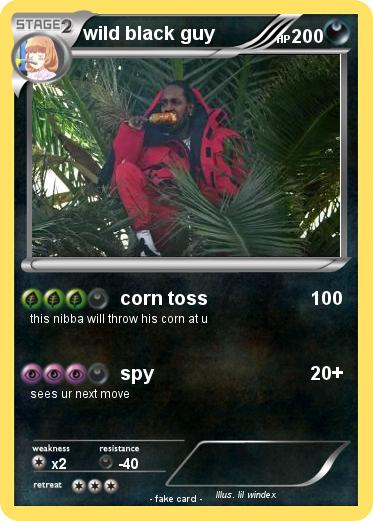 Pokemon wild black guy