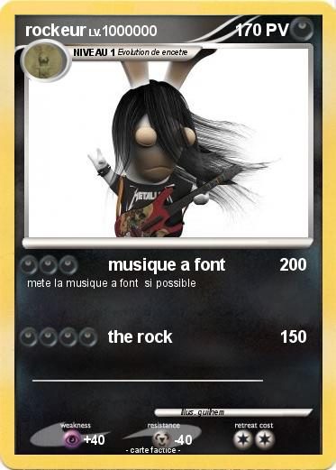 Pokemon rockeur