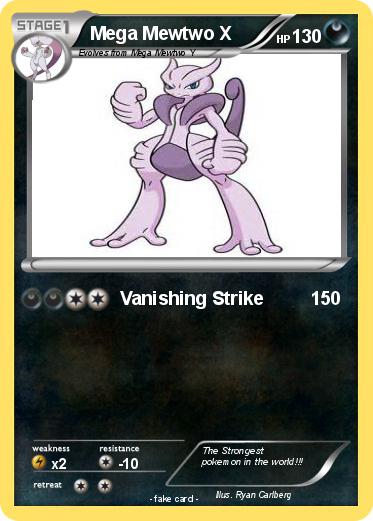 Pokemon Mega Mewtwo X