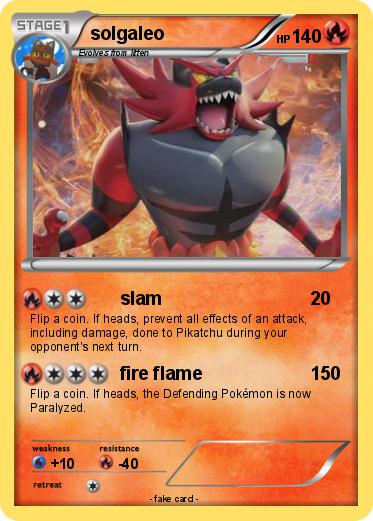 Pokemon solgaleo