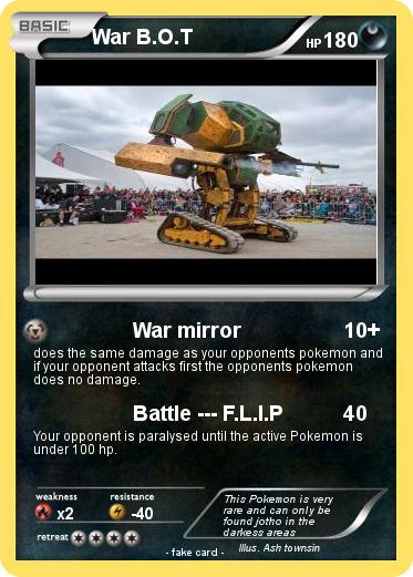 Pokemon War B.O.T