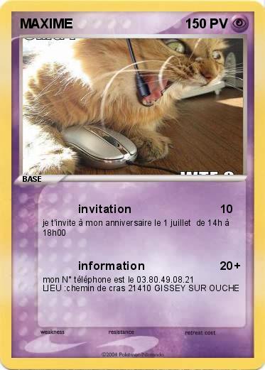 Pokemon MAXIME