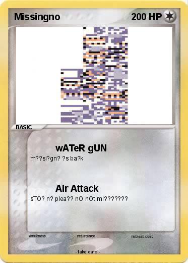 Pokemon Missingno
