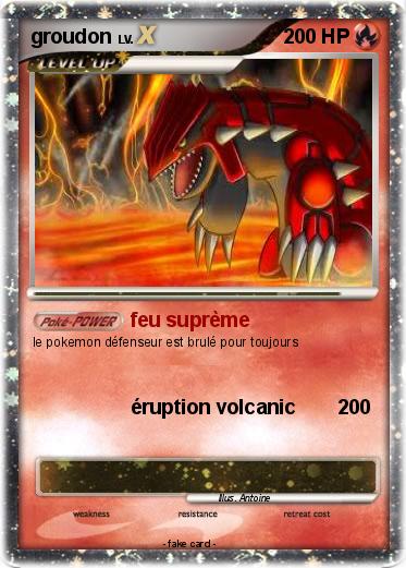 Pokemon groudon