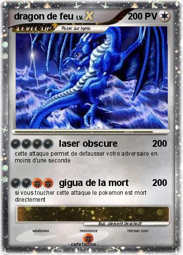 Pokemon dragon de feu