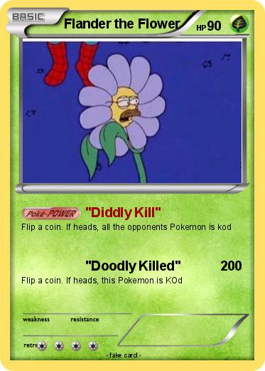 Pokemon Flander the Flower