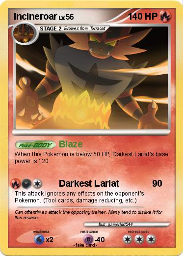 Pokemon Incineroar