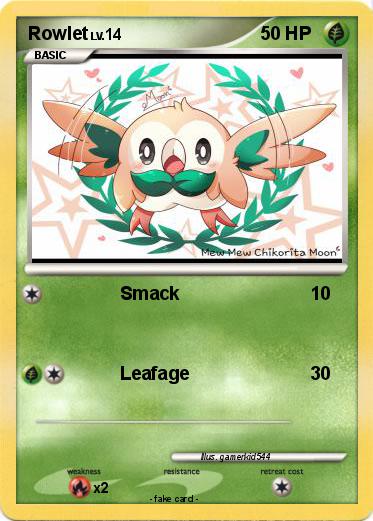 Pokemon Rowlet