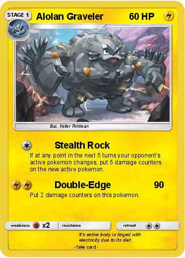 Pokemon Alolan Graveler
