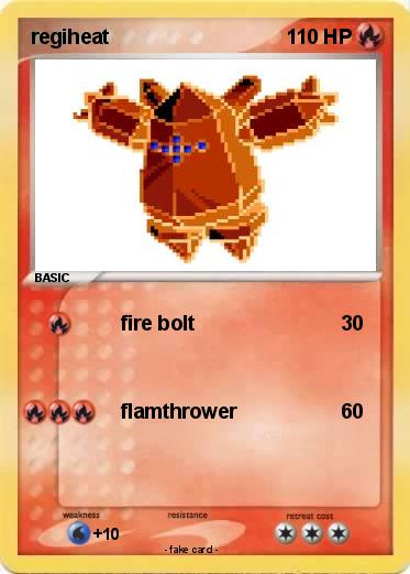 Pokemon regiheat