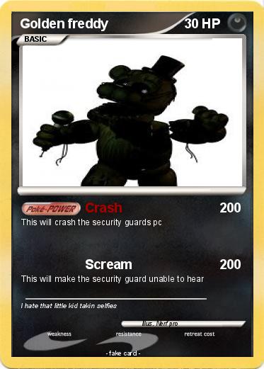 Pokemon Golden freddy