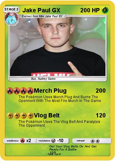 Pokemon Jake Paul GX