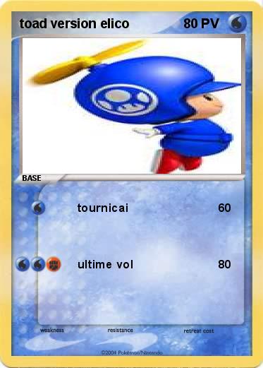 Pokemon toad version elico