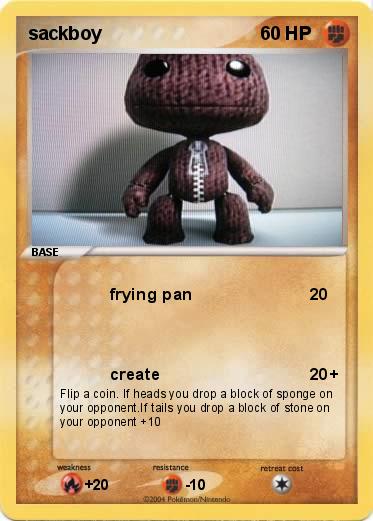 Pokemon sackboy