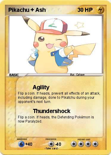 Pokemon Pikachu + Ash