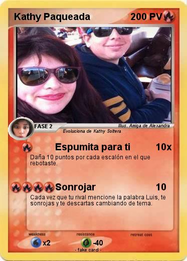 Pokemon Kathy Paqueada