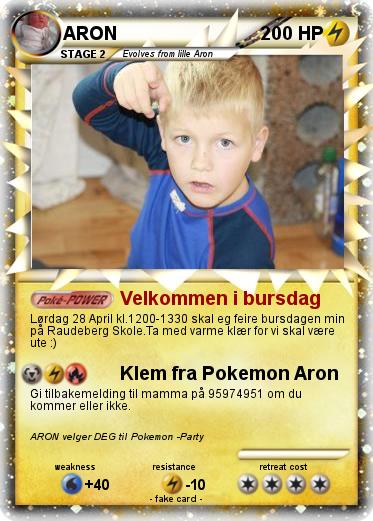 Pokemon ARON