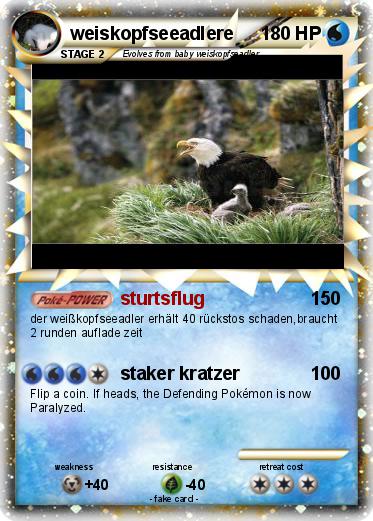 Pokemon weiskopfseeadlere