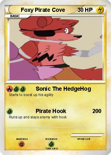 Pokemon Foxy Pirate Cove