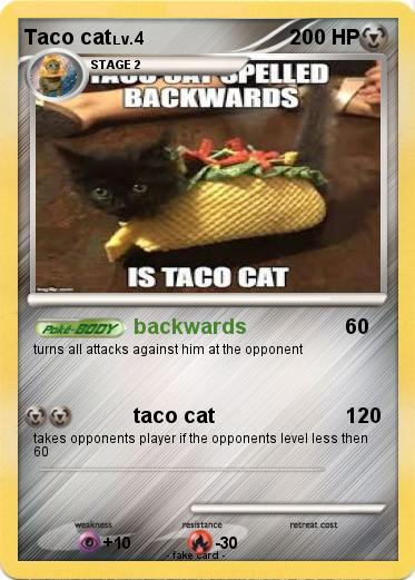 Pokemon Taco cat